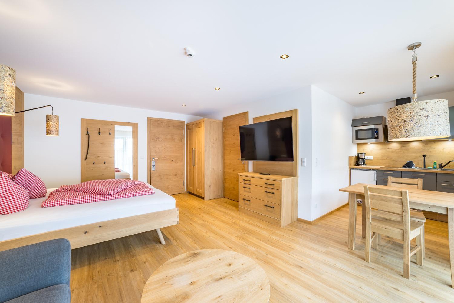 Apartment mit 1 Schlafzimmer und Aussicht