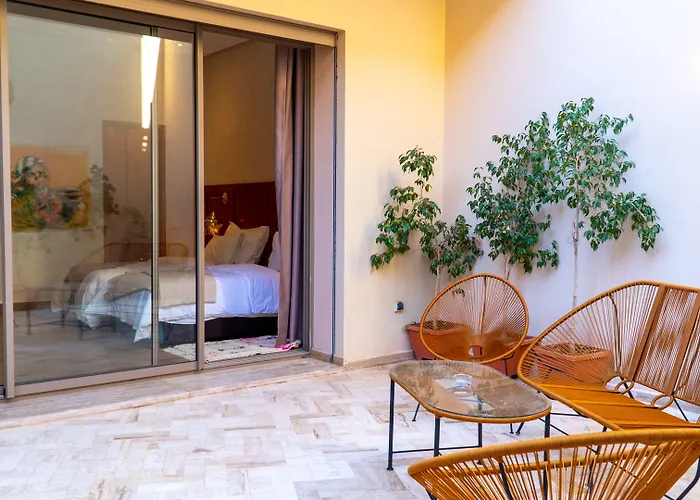 Hôtel avec tennis: Riad Villa Saphir & Spa