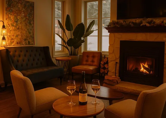 Central hotel: Le 900 Tremblant Inn Cafe And Bistro