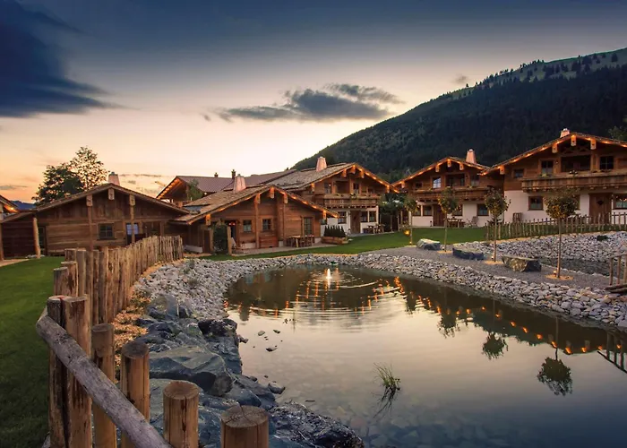 Alpin Chalets Oberjoch - Luxus Unterkunft mit privatem SPA und Zugang zu 3000 qm SPA Panoramahotel Oberjoch